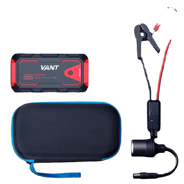 High Power 3000A Portable Car Jump Starter 12V Lithium Booster