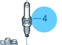 Nissan Altima Maxima Patrol X-Trail Juke Almera Spark Plug 22401-5M015