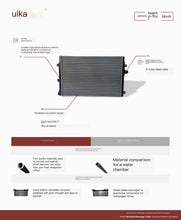 Load image into Gallery viewer, VW Lavida 2008–2021 Aluminium Radiator 180121251C