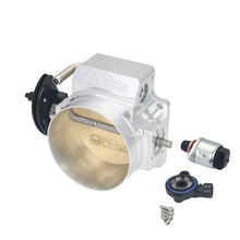 Load image into Gallery viewer, GM LS 92 mm Billet Aluminium Throttle Body with Spacer Adapter, TPS and IAC, 4-Bolt Cable Drive