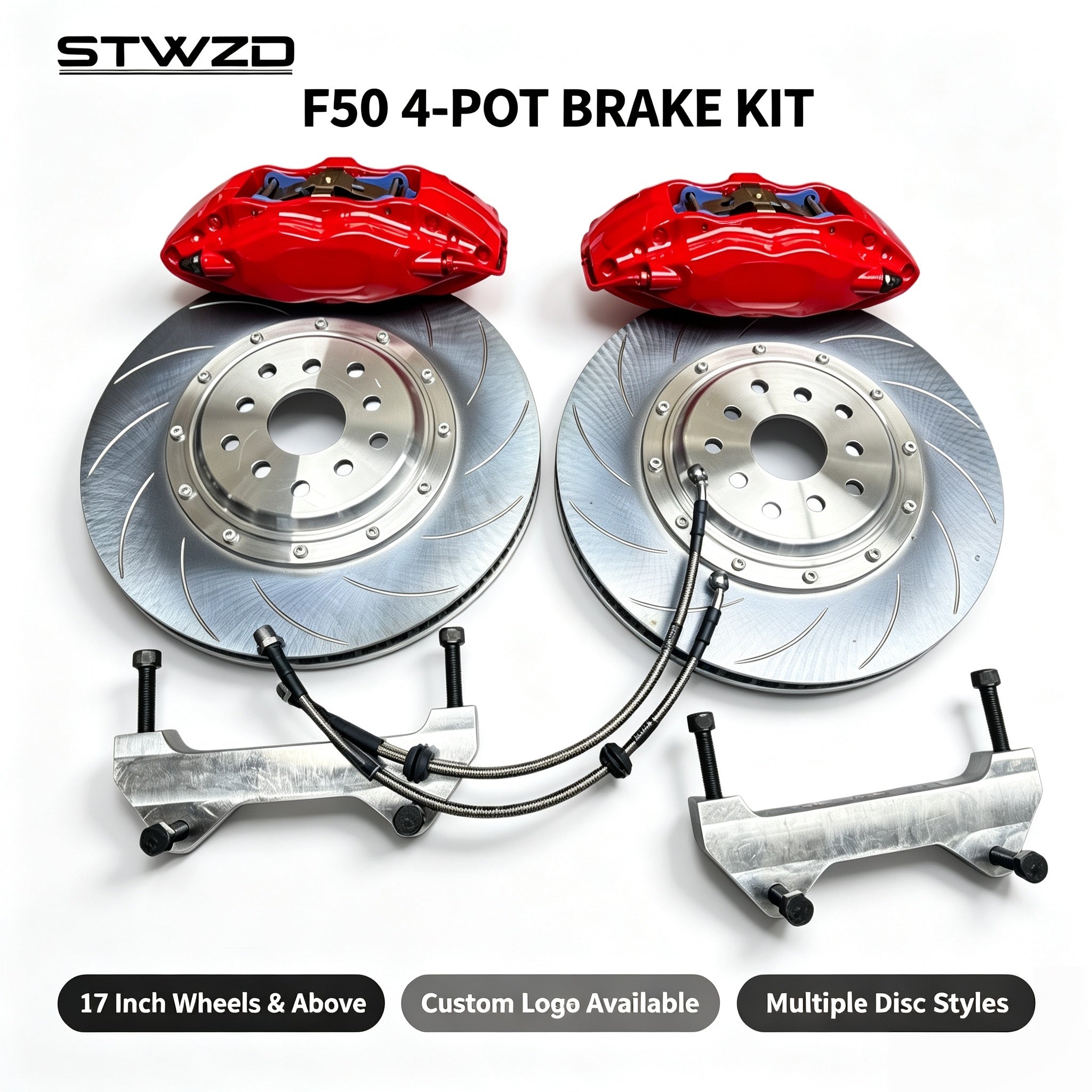 Universal Fitment Front Big Brake Kit 4-piston