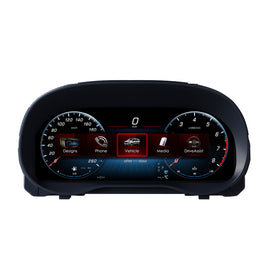 ZWNAV 12.3 Inch LCD 1920x720 Digital Cluster for Mercedes-Benz