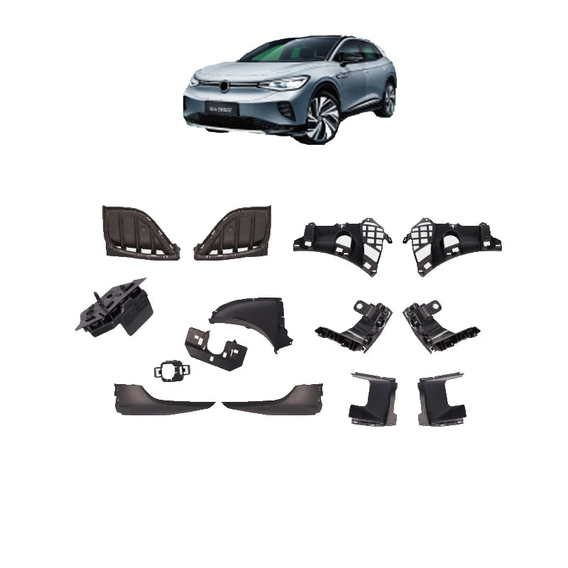 VW ID.4 / ID.5 / ID.4 Crozz 2020+ Front Bumper Components, Fog Light Frame & Air Duct 11G853665 11G807883