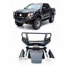 Load image into Gallery viewer, Heavy Duty 4x4 Winch Bullbar for Navara NP300 2021+Steel Front Bumper Off Road Accessories