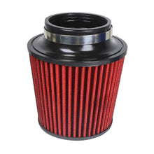 Load image into Gallery viewer, Universal Short Mushroom Cone Air Filter with Clamp - Carbon Fibre Top, Aluminium Base