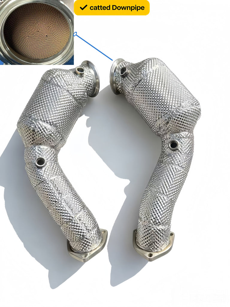 AstonMartin DBX 4.0T V8 304SS High Flow Sport Catalytic Converter
