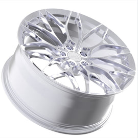 Universal 24 Inch Chrome Forged Sports Alloy Wheel