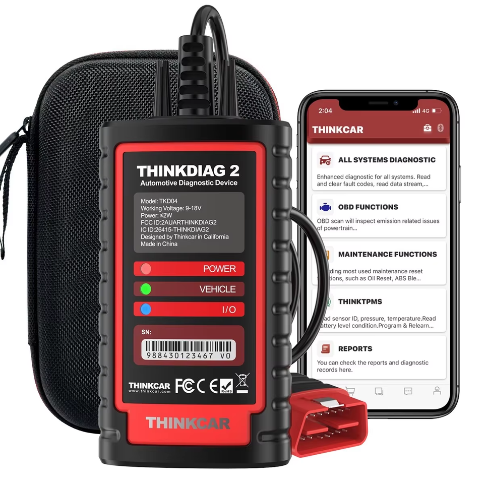 Thinkdiag 2 ECU Coding Diagnostic Tool, Full Systems