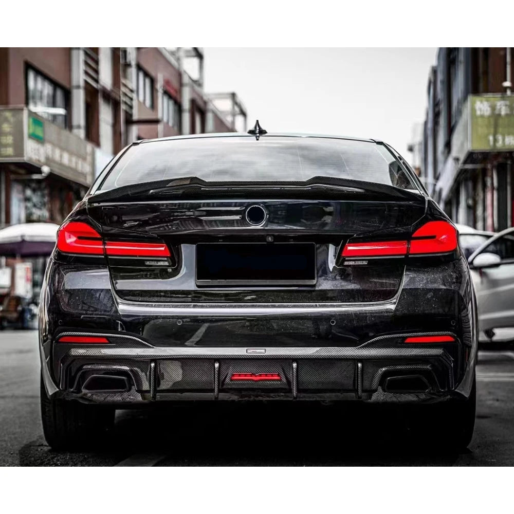 BMW 5 Series G30 / G38 2017-2021 M4-Style Carbon Fibre Rear Spoiler