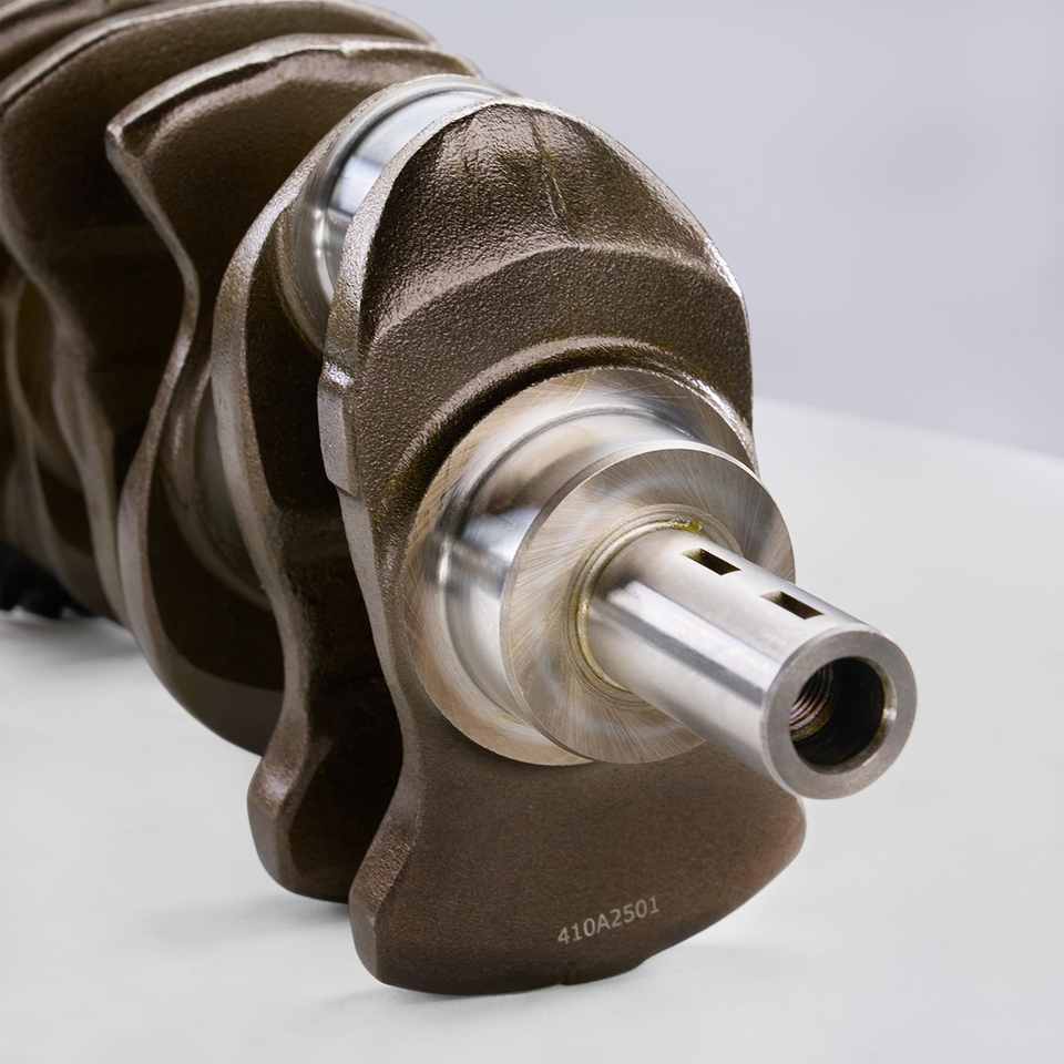 crankshaft journal detail