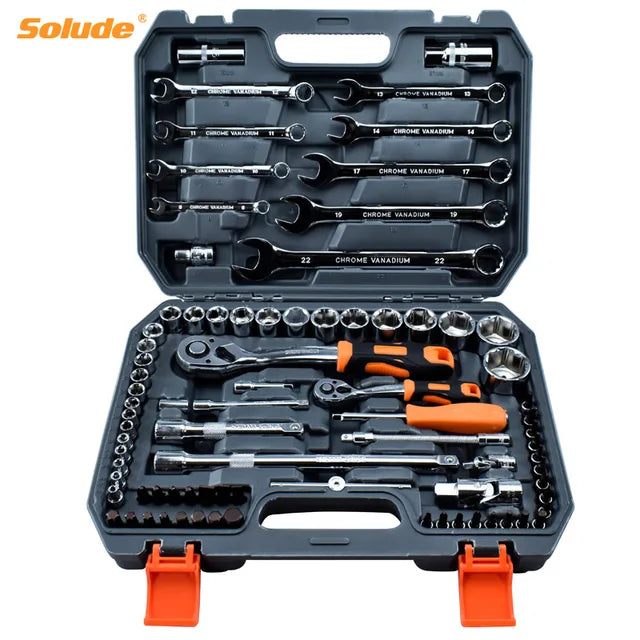 108-Piece Multi-Function Socket Wrench Special Car Wheel Spanner Set