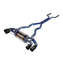 Load image into Gallery viewer, BMW M5 F90 2018-2023 S63 4.4T Twin-Turbo V8 Titanium 4-Tip Valved Sport Catback Exhaust System