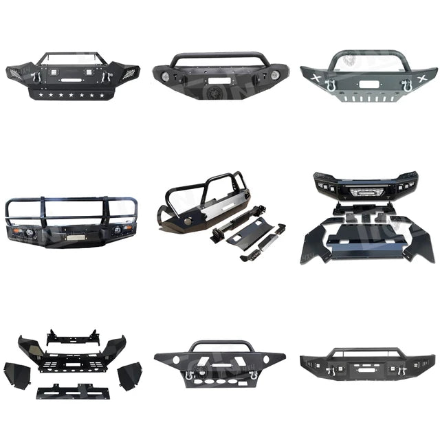 Toyota Hilux Revo Rocco Steel Front Bumper Bar