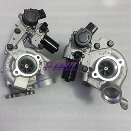 17208-51011 17208-51010 Turbocharger for Land Cruiser Single