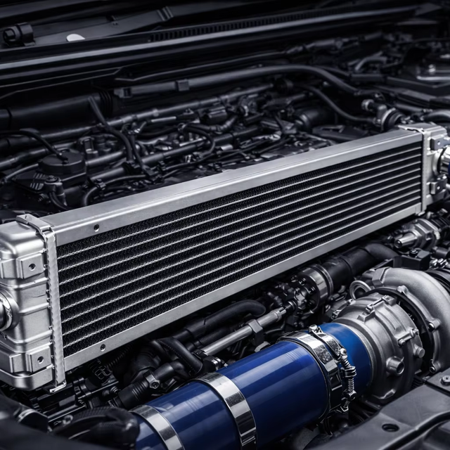 FD-F1-IC-06 Universal Aluminum Intercooler Radiator for F-150 Engine