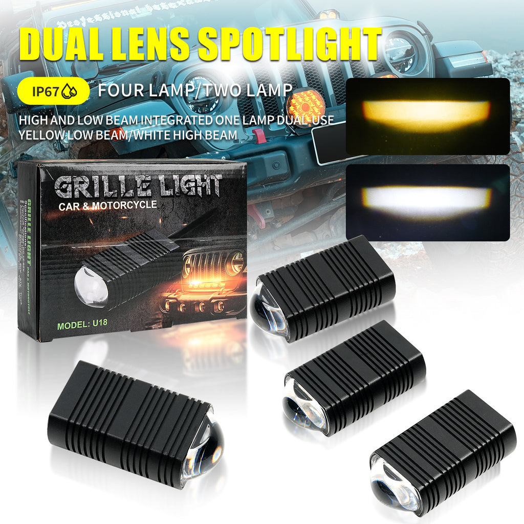 Universal Dual Colour LED Driving Light