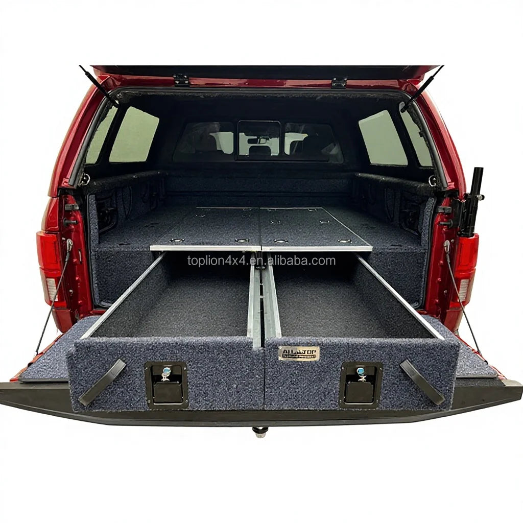 [HIL-BED-003] Toyota Hilux Bed Drawer Storage System