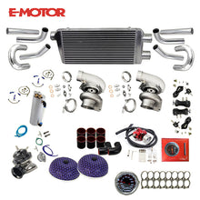 Load image into Gallery viewer, Universal GEN II GTX3582 Twin Ball Bearing Turbo Kits