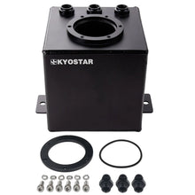 Load image into Gallery viewer, Universal 2 Litre Aluminium Fuel Surge Tank - Black