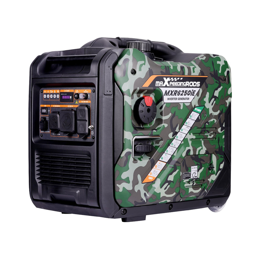 Peak 5500W Generator Fuel Gasoline RV Travel Emergency Use of Family Power