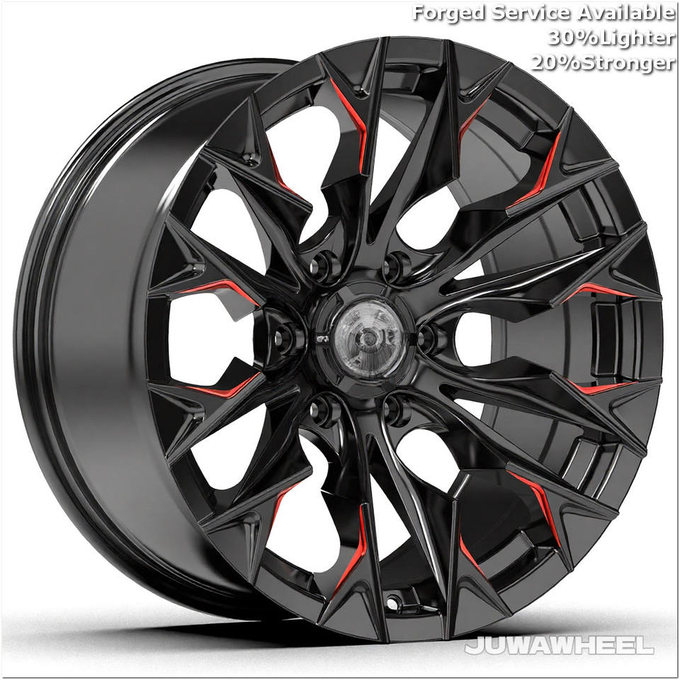 [RIM-050] 2015-2024 Toyota Hilux 18 Inch 6x139.7 Cast Alloy Wheel Set Of 4 Offroad Styling