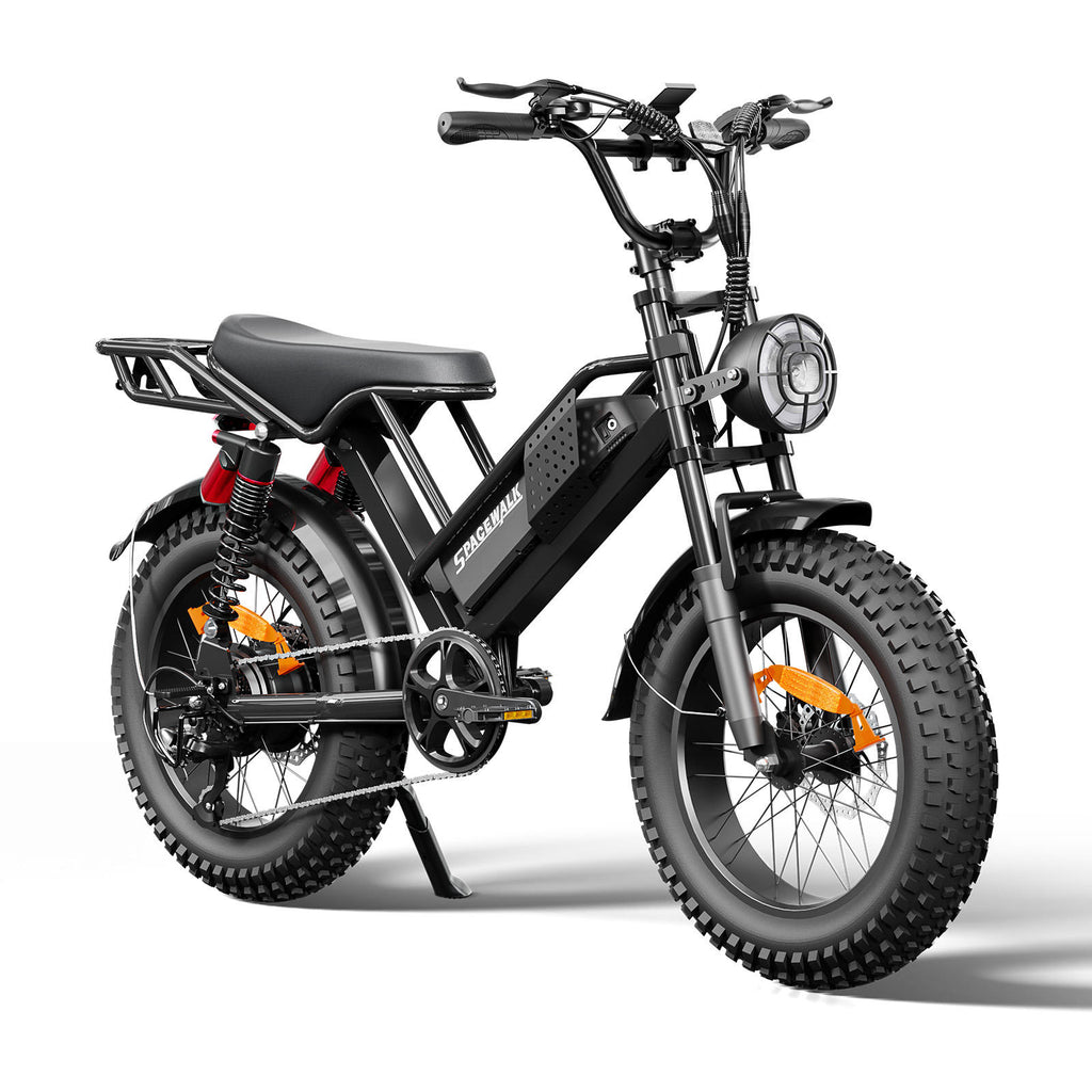 Fat Tire Electric Bike New Style 48V 750W Fat Tire Electric Mountain Bike with 15Ah Battery, Fast Adult E-Bike, Off Road Bicycle with US Warehouse Stock