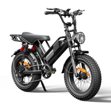 Load image into Gallery viewer, Fat Tire Electric Bike New Style 48V 750W Fat Tire Electric Mountain Bike with 15Ah Battery, Fast Adult E-Bike, Off Road Bicycle with US Warehouse Stock