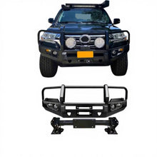 Load image into Gallery viewer, Car Bumper Rolled Steel Front Bumper for Land Cruiser LC200 Bull Bar Front Bumper Guard