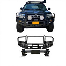Load image into Gallery viewer, Car Bumper Rolled Steel Front Bumper for Land Cruiser LC200 Bull Bar Front Bumper Guard