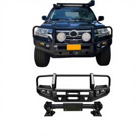 Car Bumper Rolled Steel Front Bumper for Land Cruiser LC200 Bull Bar Front Bumper Guard