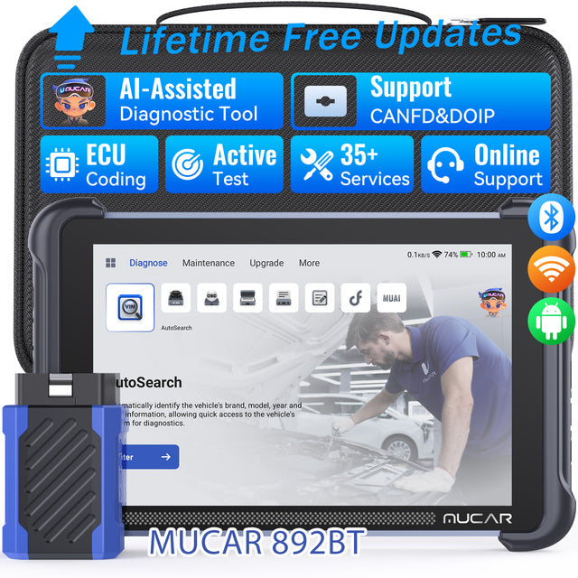 MUCAR 892BT AI Intelligent Diagnostic Automotive Scanner