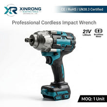 Load image into Gallery viewer, Professional Brushless 21V 1000Nm Cordless Impact Wrench Kit