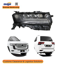 Load image into Gallery viewer, GUGO LED headlight assembly upgrade for Toyota Land Cruiser LC200 2008-2015 with DRL