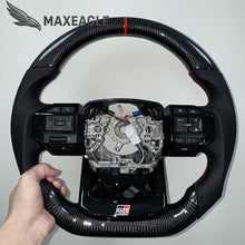 Load image into Gallery viewer, MAXEAGLE carbon fiber steering wheel for Toyota Hilux Fortuner Prado Land Cruiser