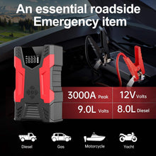 Load image into Gallery viewer, 2000A Jump Starter &amp; Tyre Inflator | 7 BAR Air Pump NZ