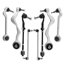 Load image into Gallery viewer, 8pcs Front Control Arm Bar Link Tie Rod End Kit for BMW E90 328i 335i E82 128i 3-SERIES 1-SERIES