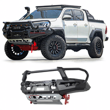 Load image into Gallery viewer, Ford Ranger / Toyota Hilux F16-A Series Steel Bull Bar Front Bumper