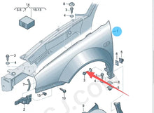 Load image into Gallery viewer, VW Golf IV / Bora 1997–2006 Left Front Fender 1J0821021