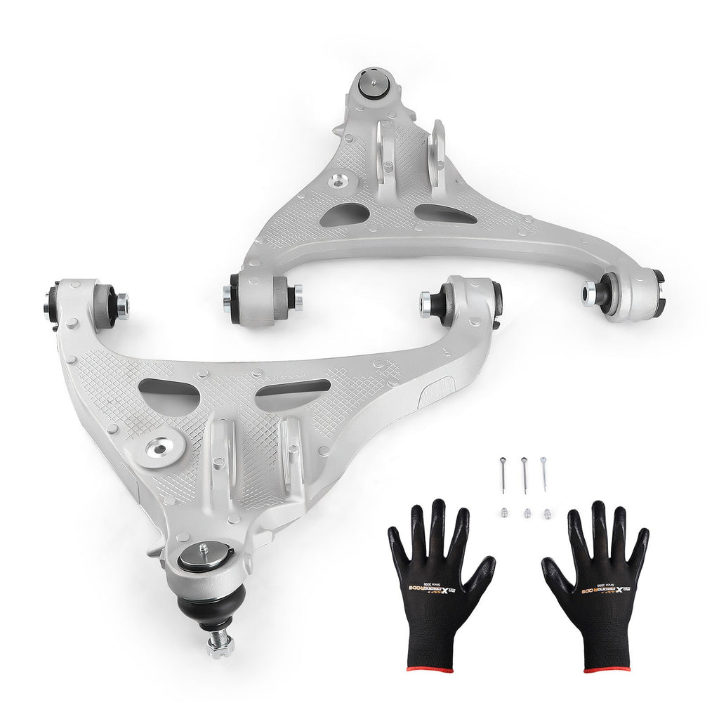2 Front Suspension Kit Lower Control Arms Ball Joint With Gloves for Ford F-150 2WD 4WD 2004-2008 MARK LT