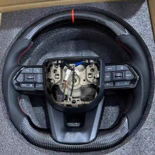 Load image into Gallery viewer, Toyota Land Cruiser Hilux Prado Cruise Control Carbon Fibre Steering Wheel