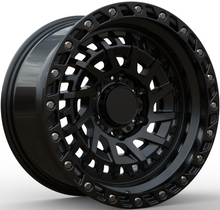 Load image into Gallery viewer, [RIM-012] 2015-2024 Toyota Hilux 17 Inch 6x139.7 Cast Alloy Wheel Set Of 4 Black