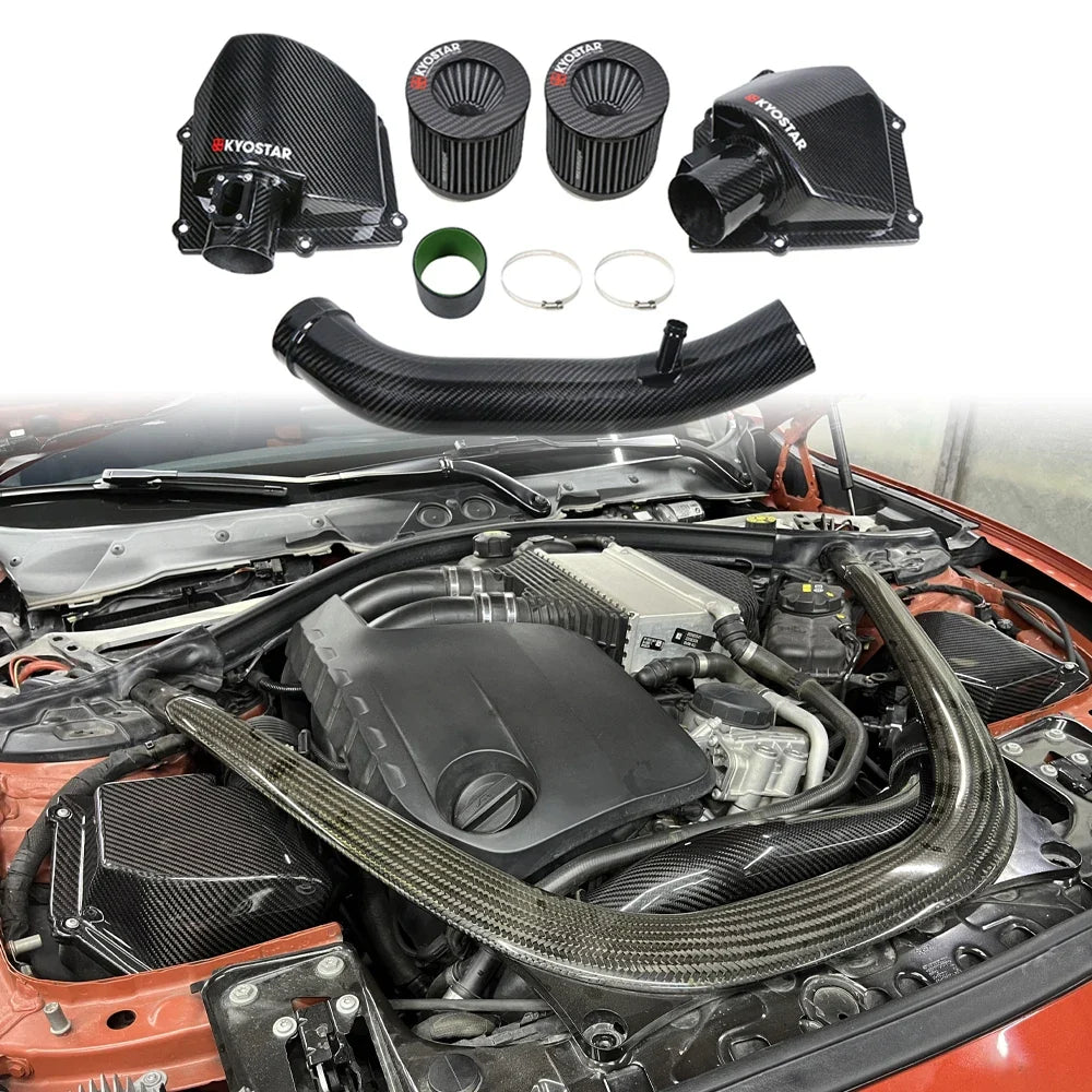 High Quality Carbon Fiber Air Intake System for BMW  M3 M4 S55 3.0T