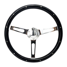 Load image into Gallery viewer, Hot Sale Top Quality Wooden With Rivet 6-Bolt Hollow Spoke 380mm Classic Steering Wheel