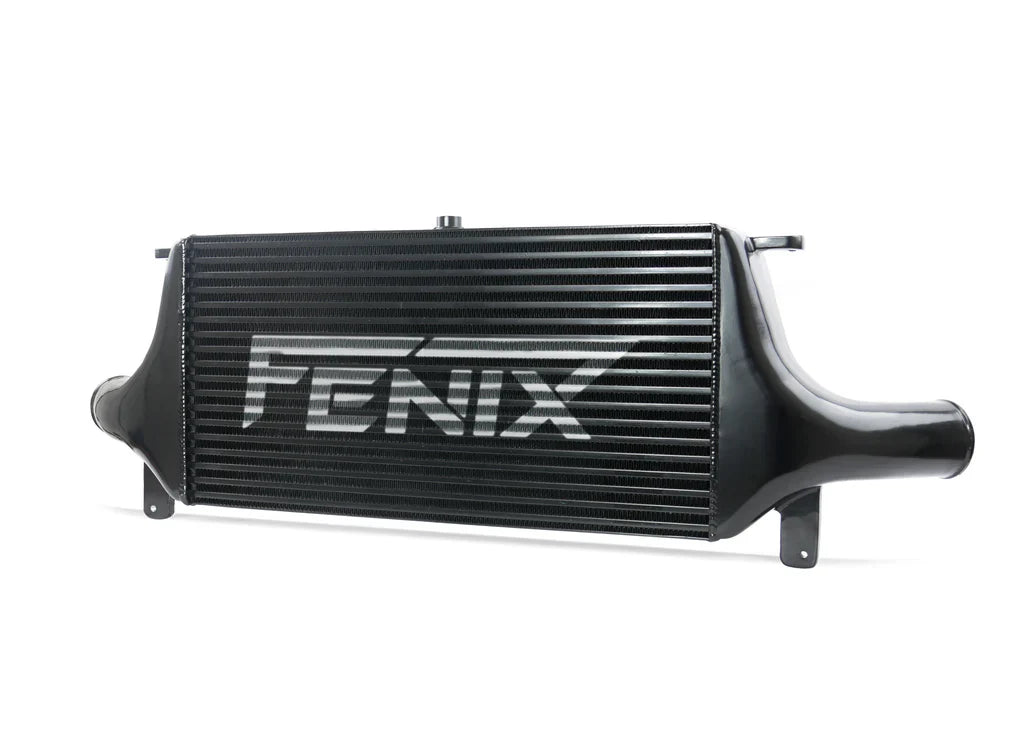 Fenix GTR Style Performance Intercooler [Tube & Fin] - 600 x 300 x 100 / Black (Special Order) / With Logo