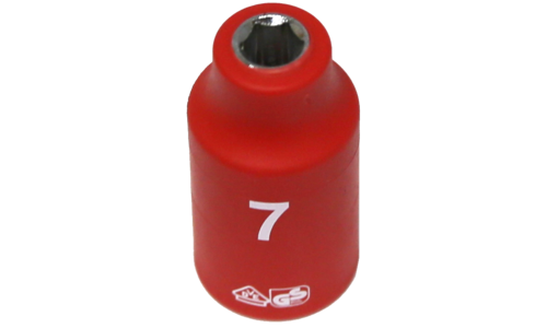 7mm VDE Insulated Socket 3/8" Drive Removal
