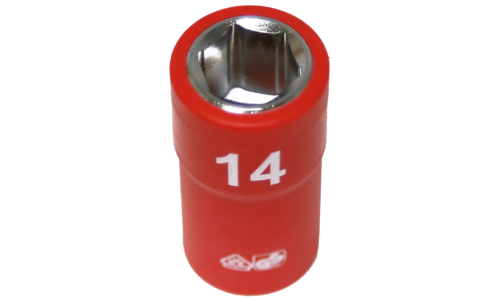 14mm VDE Insulated Socket 3/8" Drive
