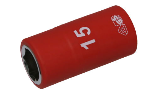 15mm VDE Insulated Socket 1/2" Drive