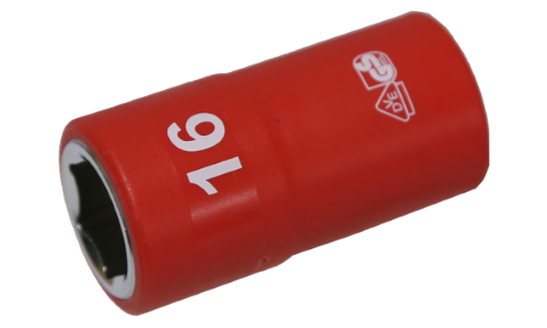 16mm VDE Insulated Socket 1/2" Drive