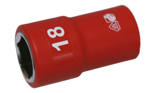 18mm VDE Insulated Socket 1/2" Drive