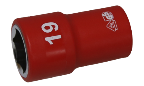 19mm VDE Insulated Socket 1/2" Drive